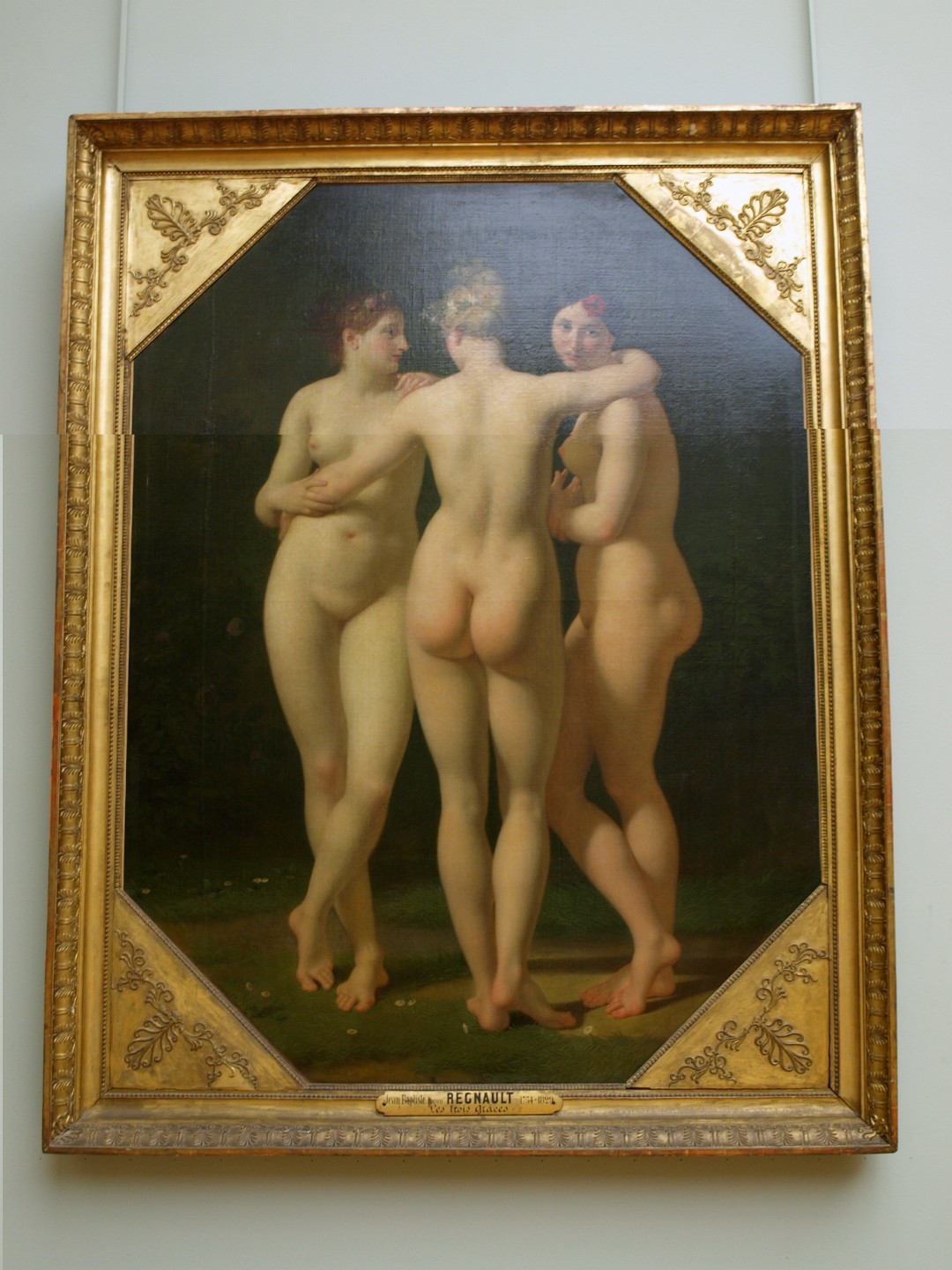 Les Trois Graces by Baron Jean-Baptiste Regnault